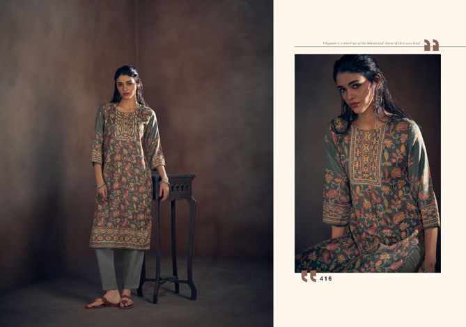 Ghazal Festive Wear Heavy Wholesale Designer Kurtis Pashmina Catalog